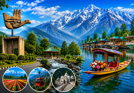 Chandigarh to Srinagar – 5-Days Tour