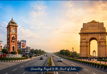 Ludhiana to Delhi